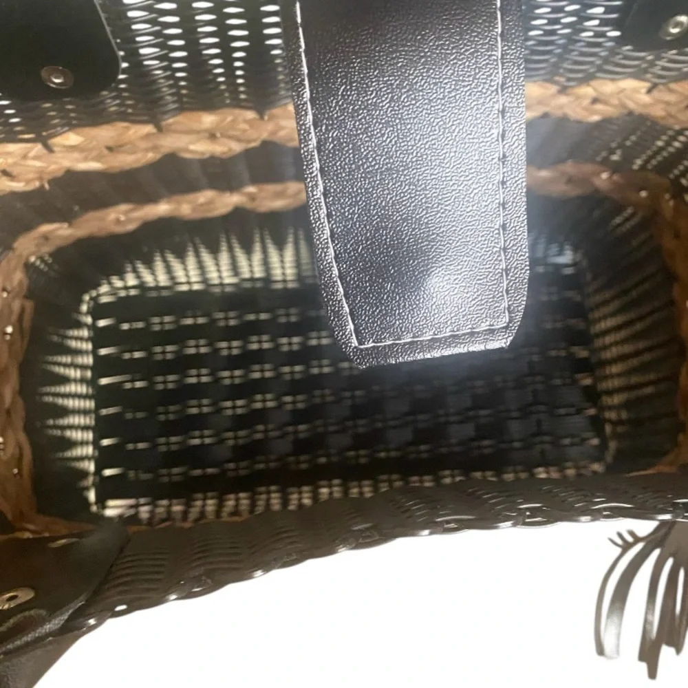 Handmade Woven Tote Basket